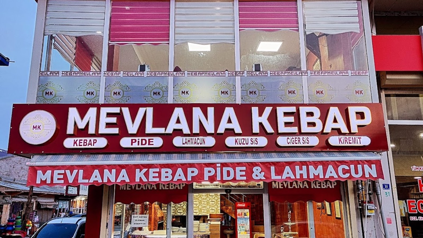 Muradiye Mevlana kebap pide lahmacun
