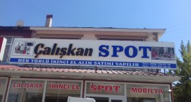 Çalışkan 2.el spot mobilya
