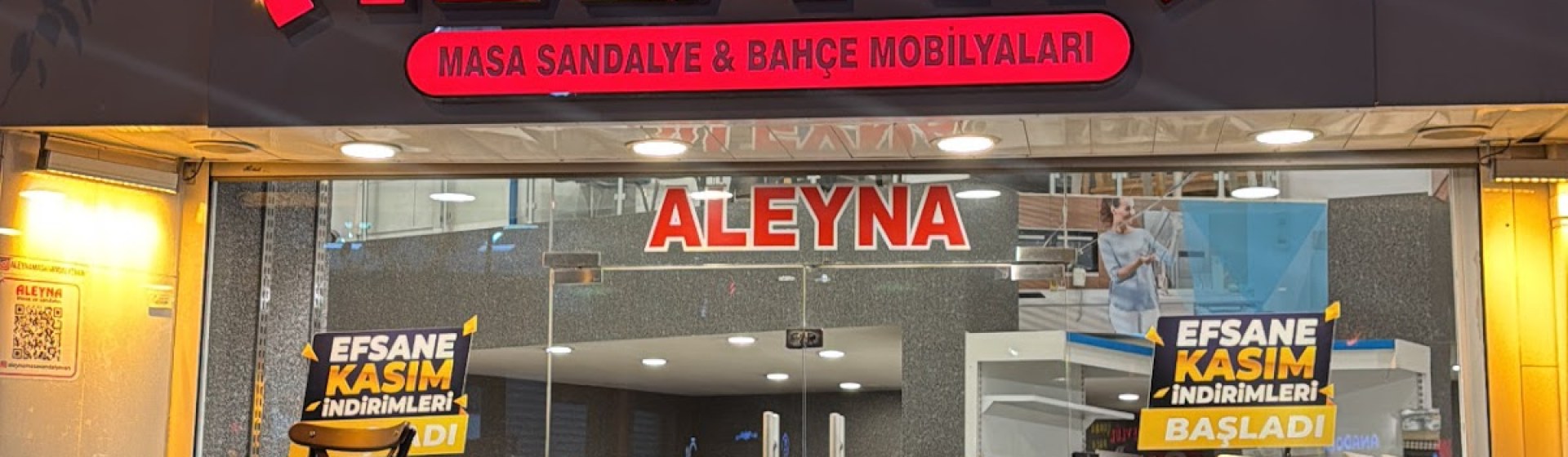 Aleyna masa ve sandalye bahçe mobilyaları