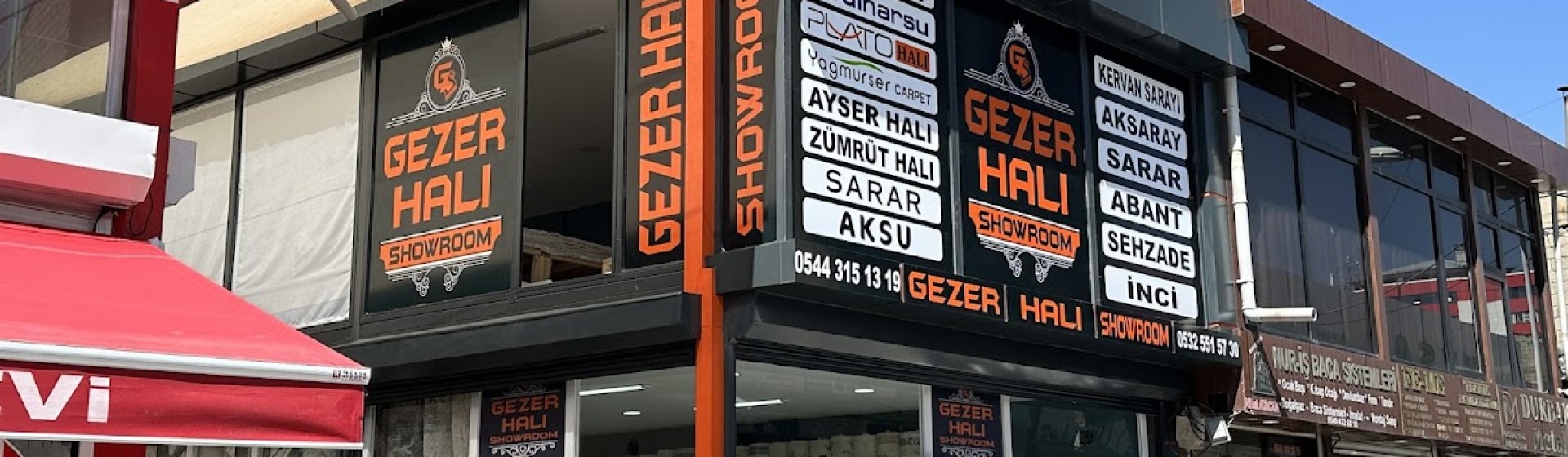 Gezer halı showroom